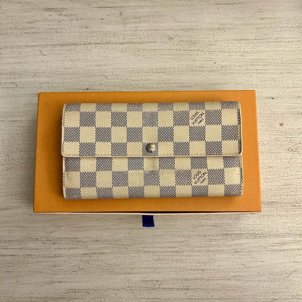 Louis Vuitton Wallet Damier Azur